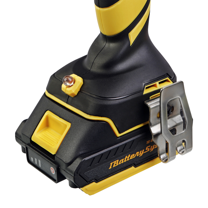 Аккумуляторный шуруповерт Hanskonner HCD1865C 1BatterySystem - 16
