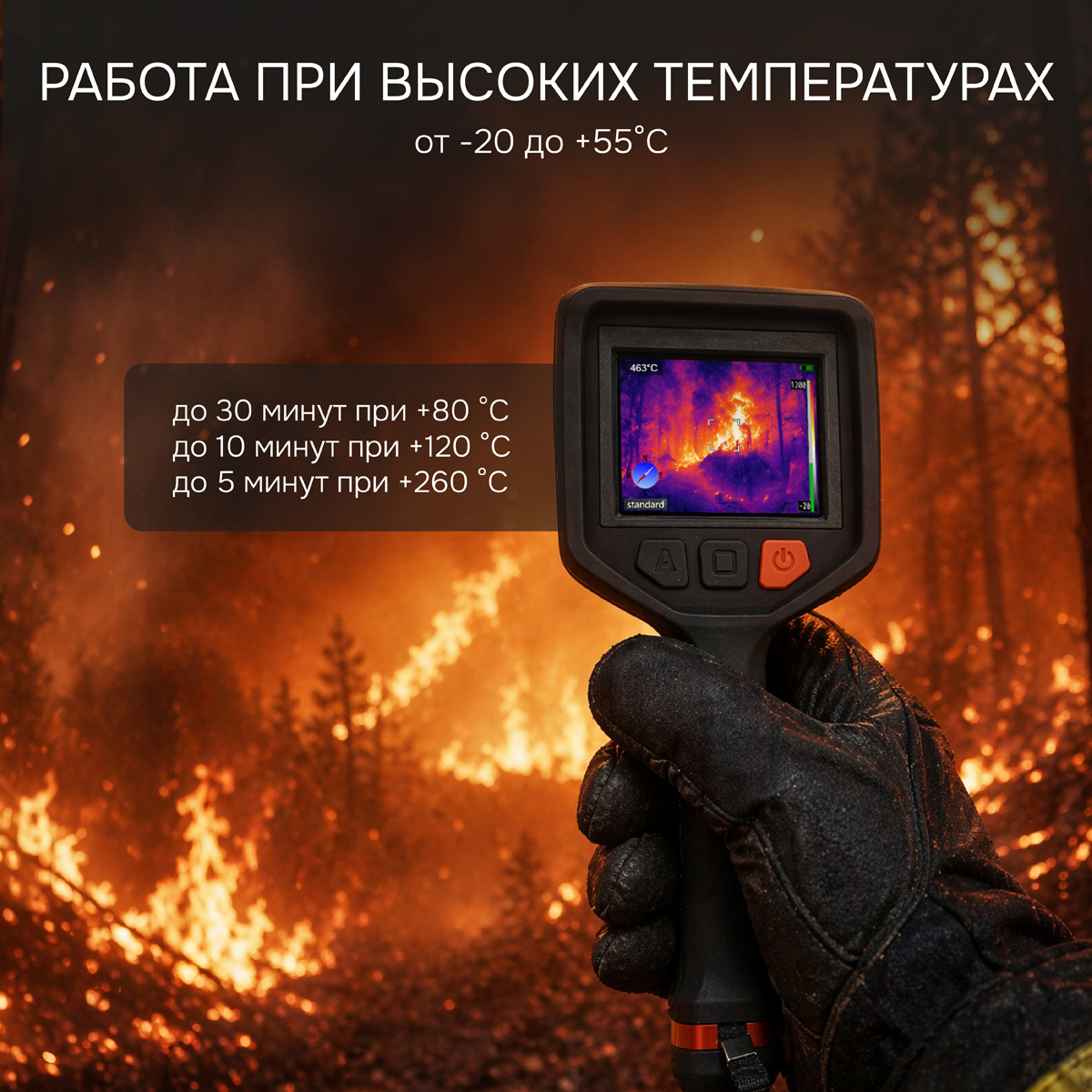 Тепловизор RGK TL-384F Plus с поверкой - 5