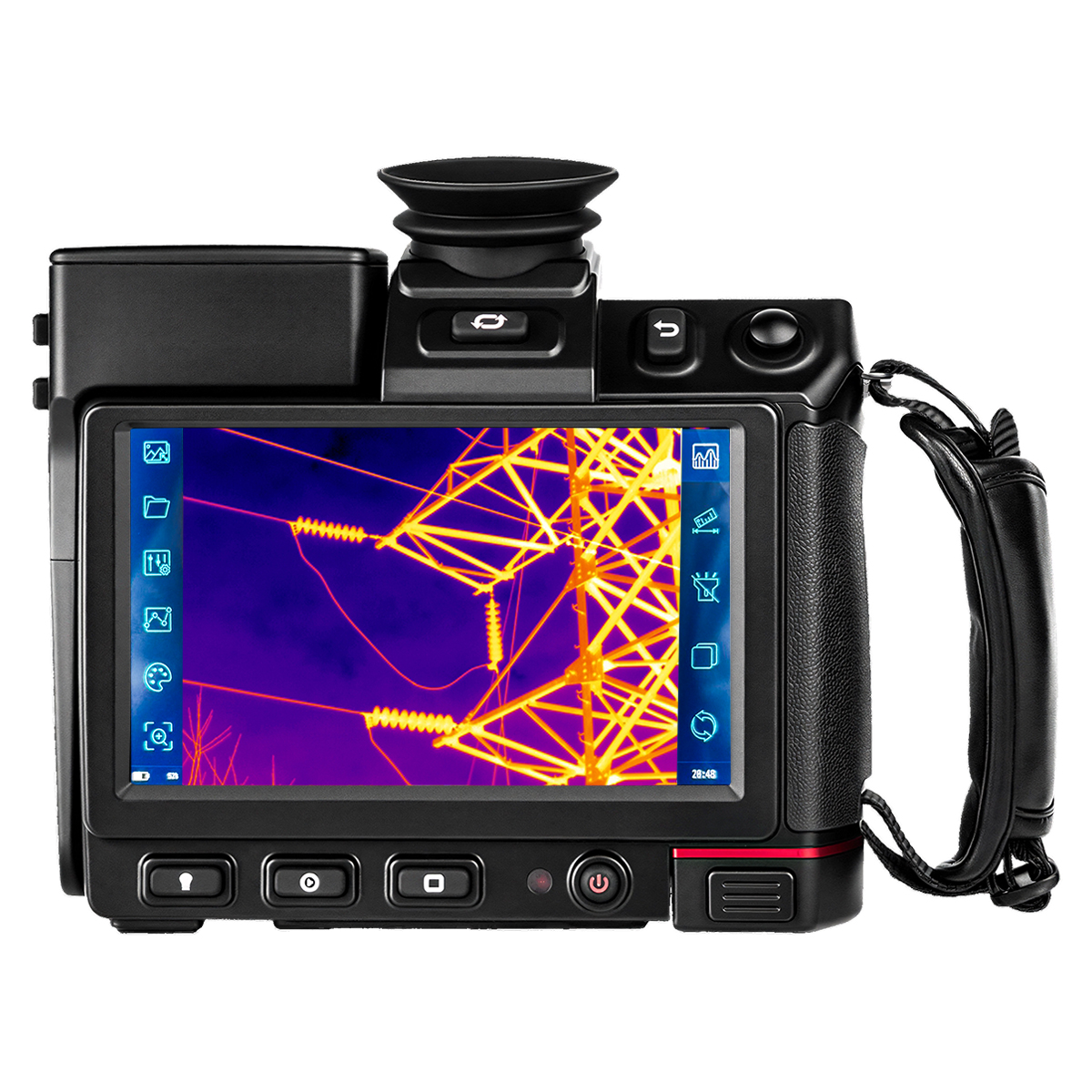 Тепловизор RGK TL-480 Pro с поверкой в комплекте с телеобъективом 6°